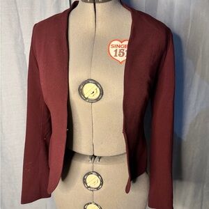 Mario Serrani Deep Red Blazer